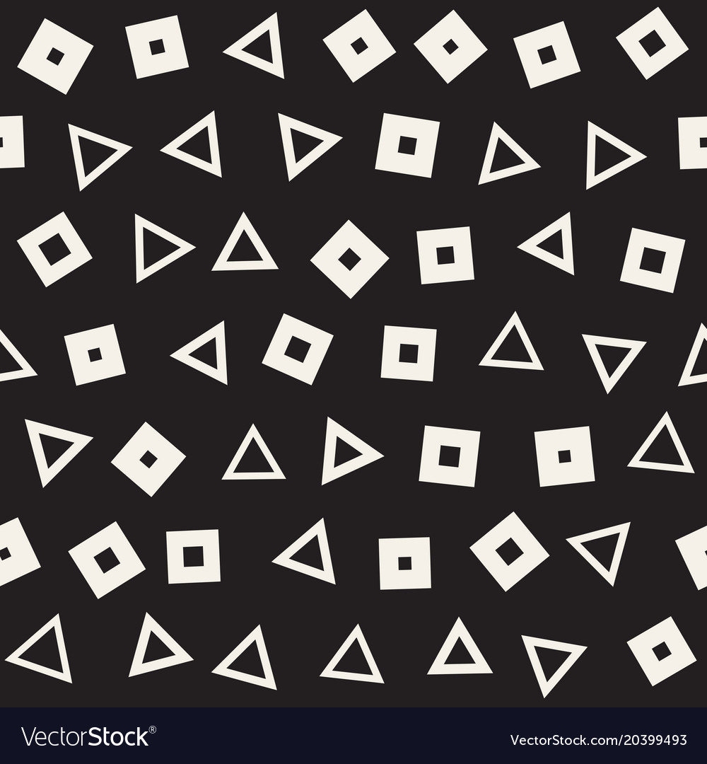 Seamless chaotic patterns randomly scattered