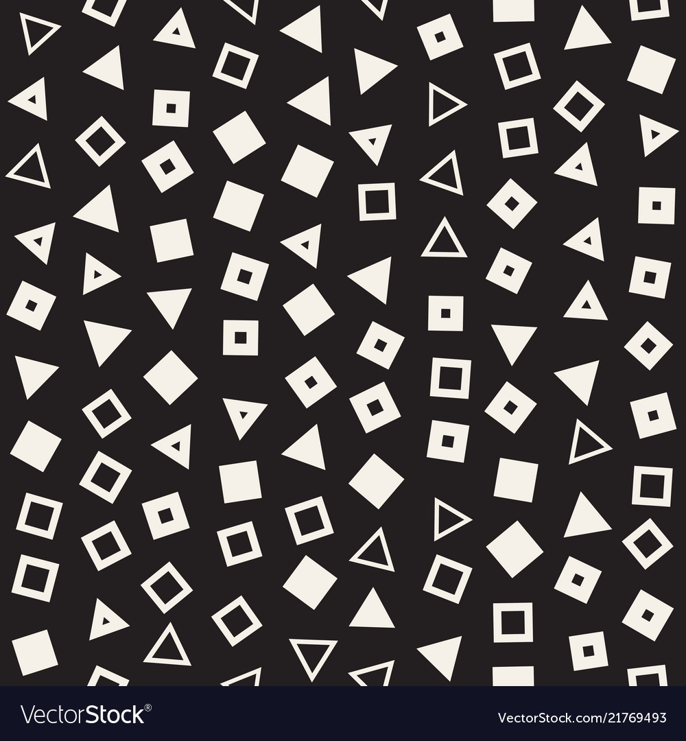 Seamless chaotic patterns randomly scattered vector image Seamless chaotic patterns randomly scattered