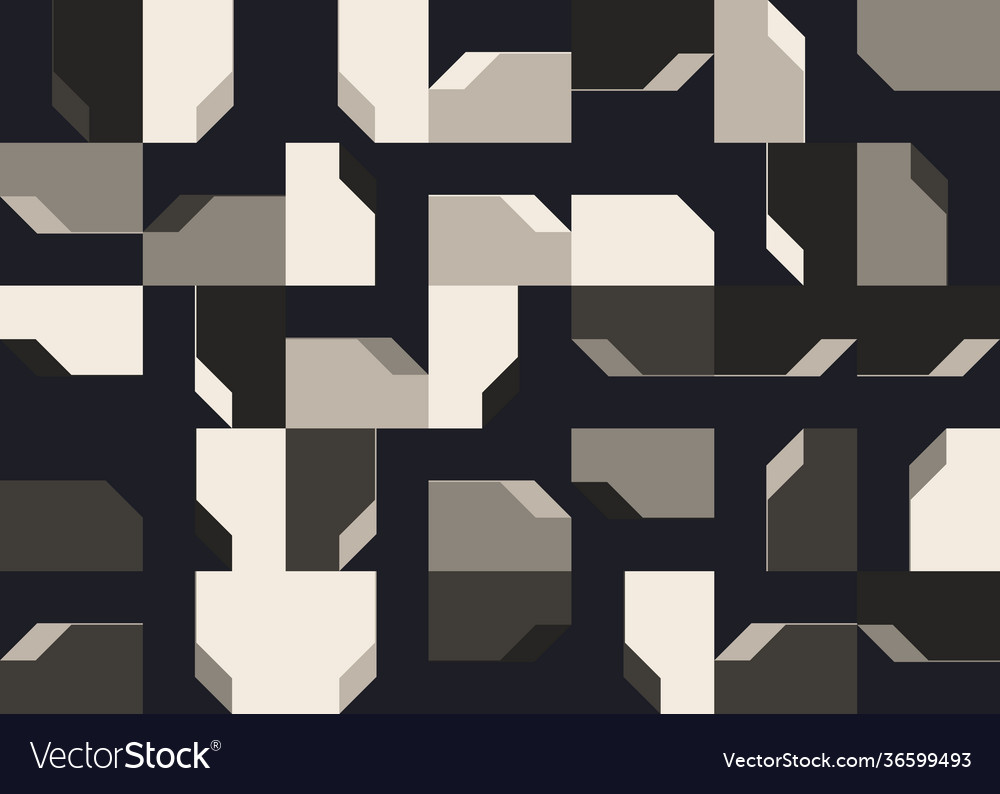 Technology abstract pattern design vector image Technology abstract pattern design
