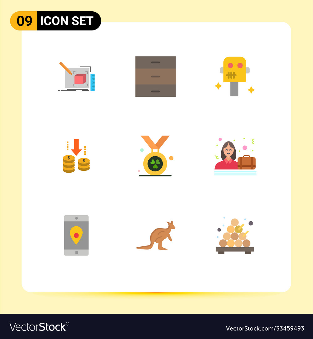 Universal icon symbols group 9 modern flat