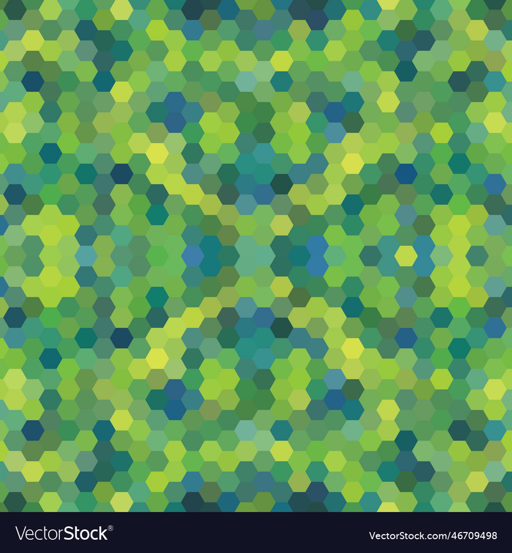 Color abstract hexagonal background polygonal vector image Color abstract hexagonal background polygonal