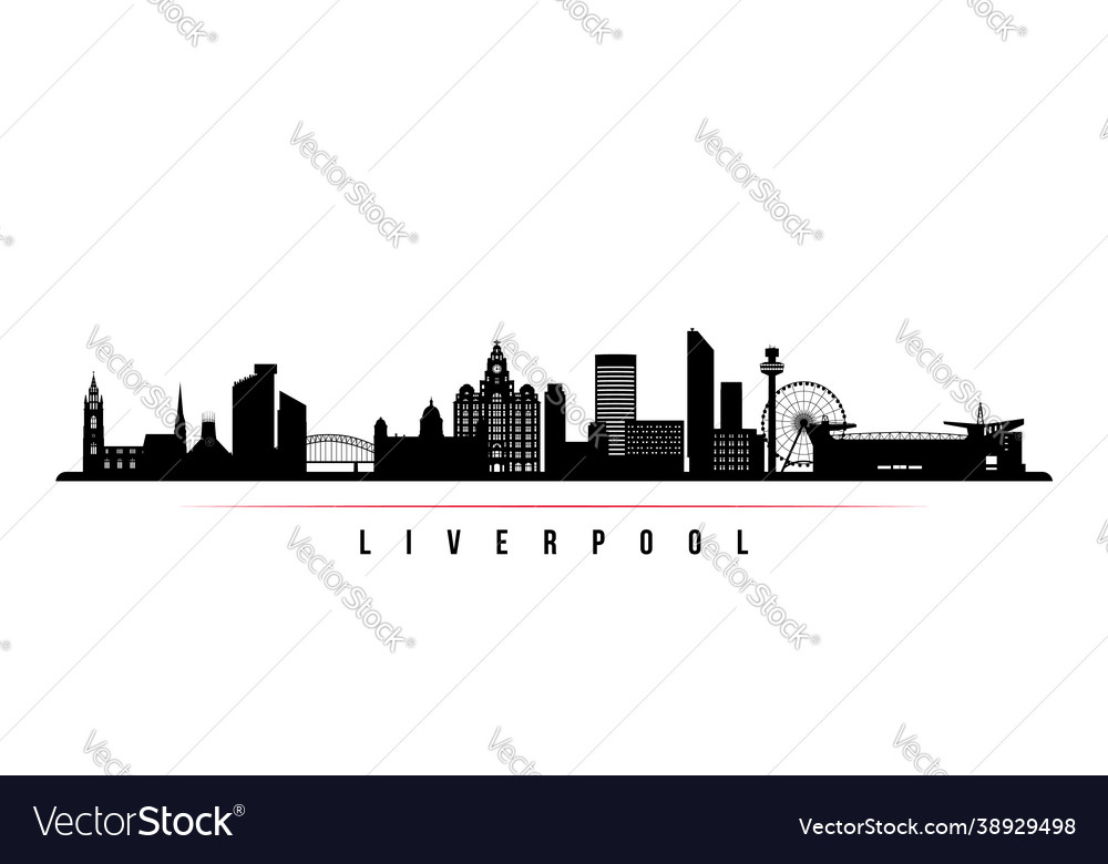 Liverpool skyline horizontal banner