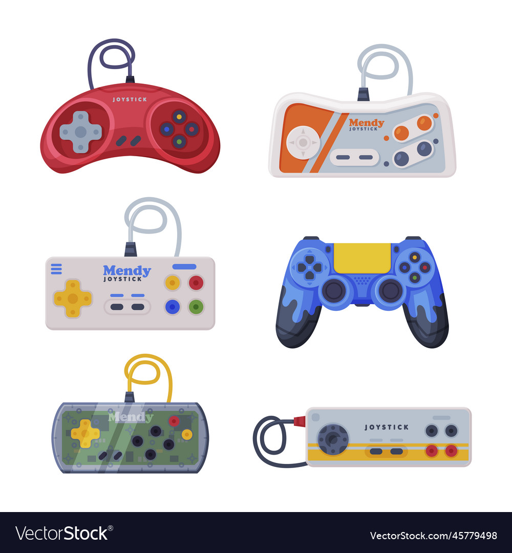 Video game controller and electronic device Vector Image Video game controller and electronic device