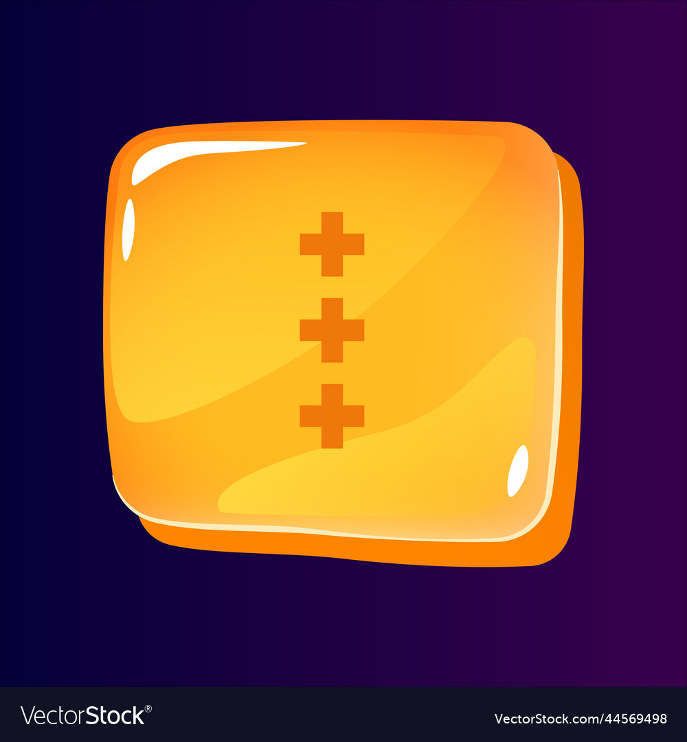 Webpage options glossy ui button with pixelated