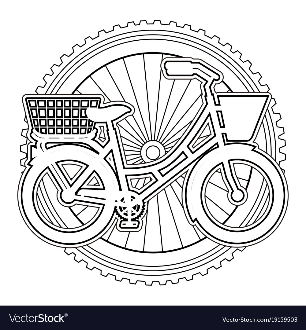 antique bike wheel