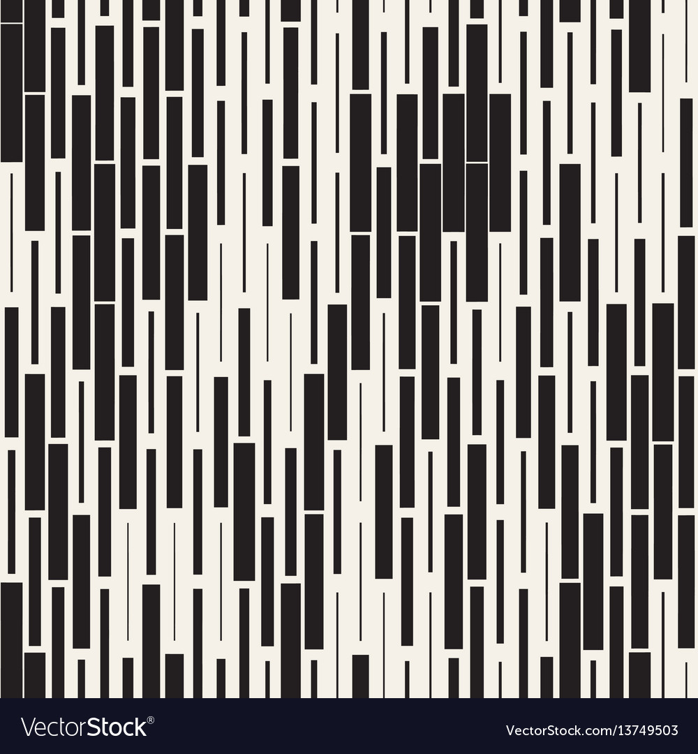 Black and White Irregular Dash Pattern