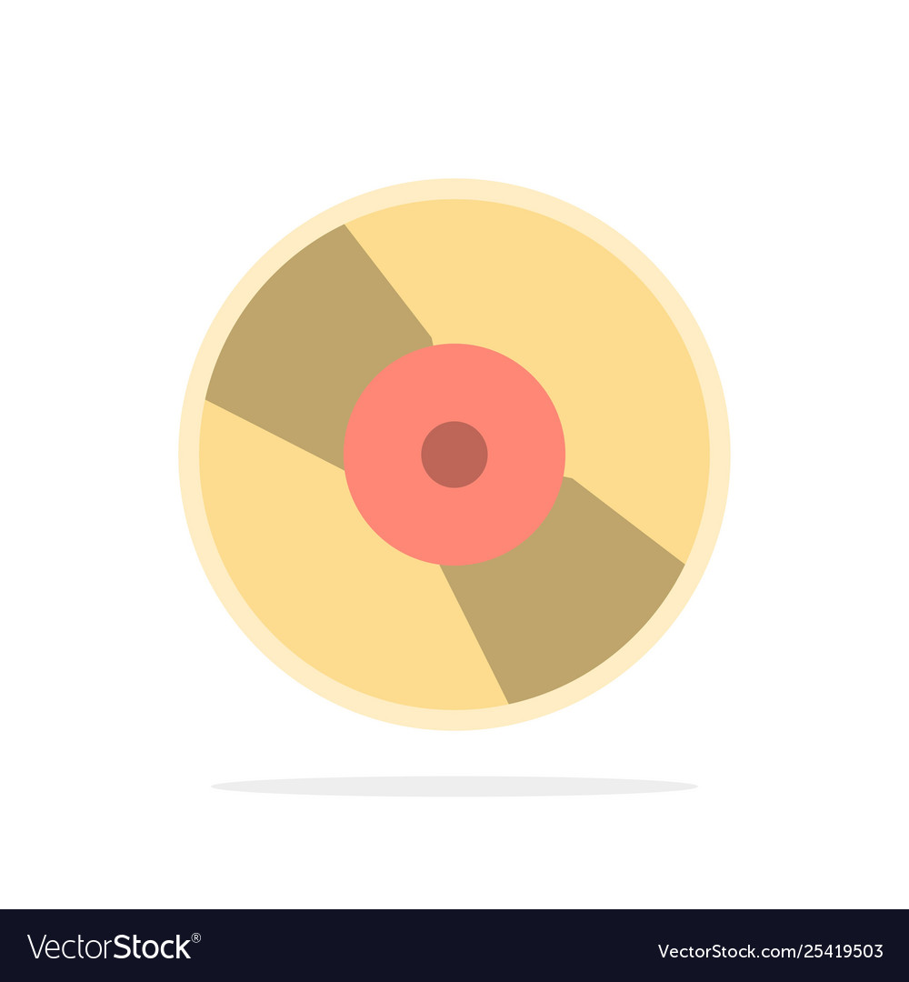 Cd dvd disk device abstract circle background vector image Cd dvd disk device abstract circle background