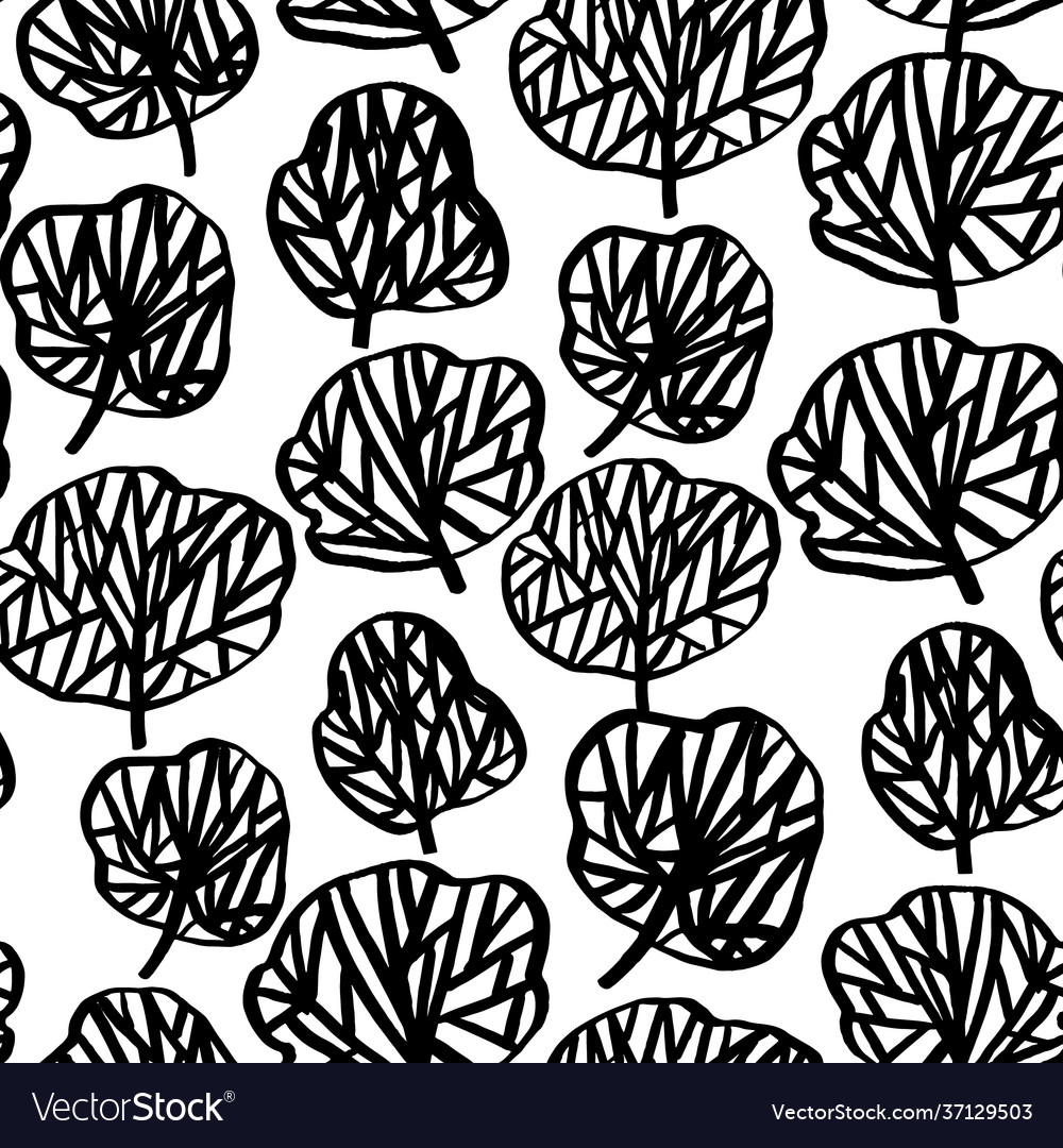 Elegant seamless pattern with corals scandinavian vector image Elegant seamless pattern with corals scandinavian