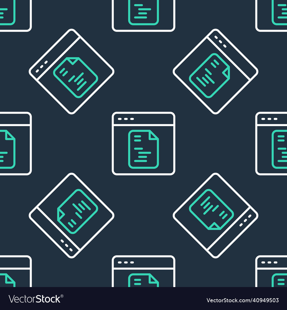 Linie Software Web-Entwickler Programmierung Code-Symbol Vector Image Linie Software Web-Entwickler Programmierung Code-Symbol