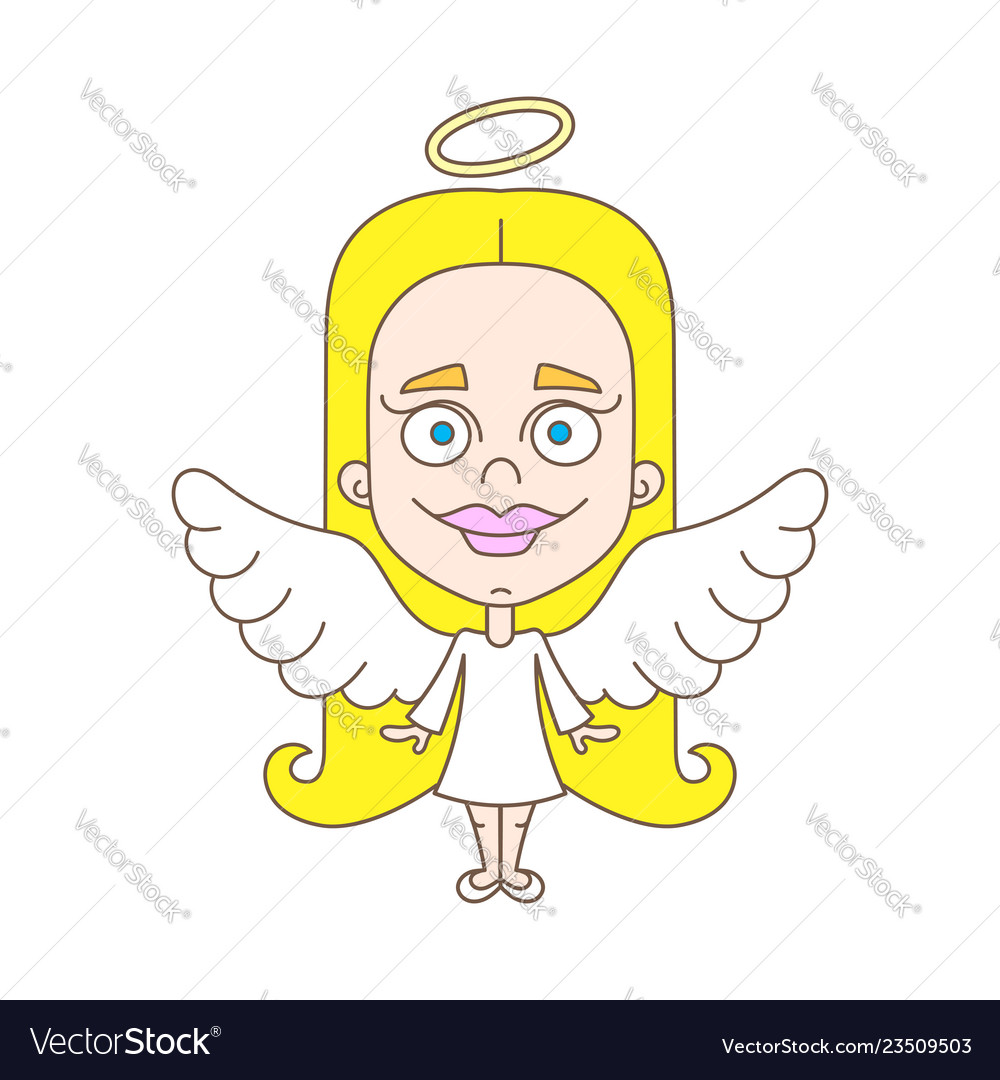 Little girl angel