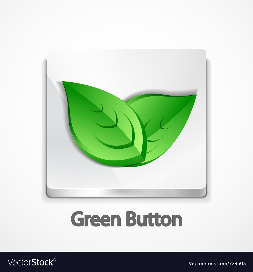 Nature concept on button