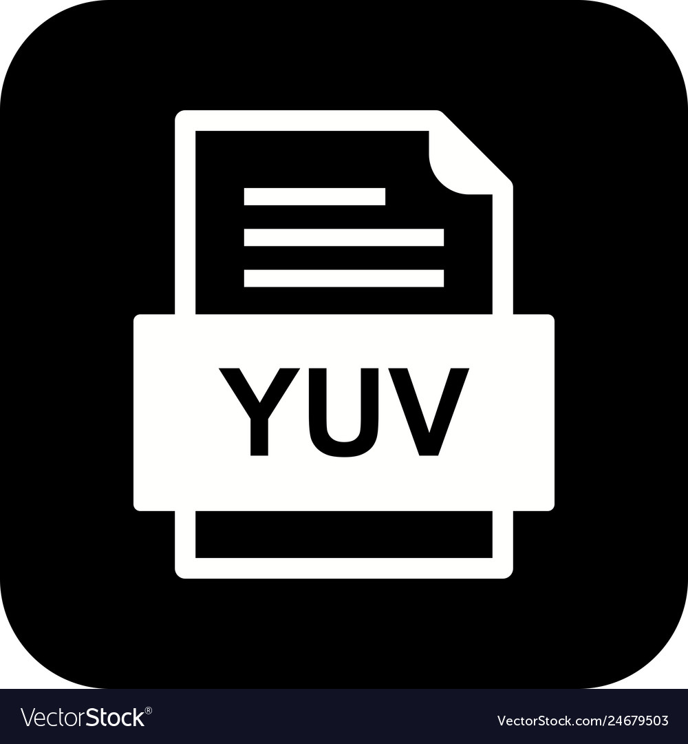 Yuv file document icon