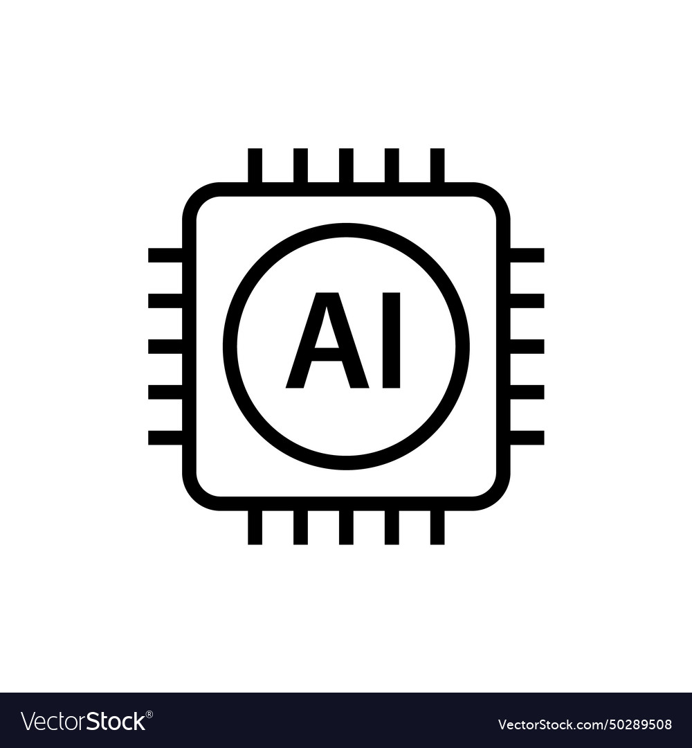 Künstliche Intelligenz ai Prozessor-Chip