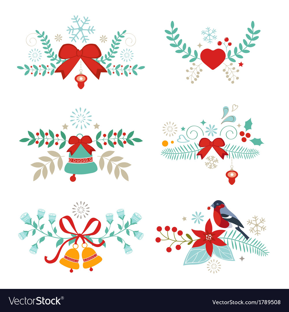 Christmas graphic elements