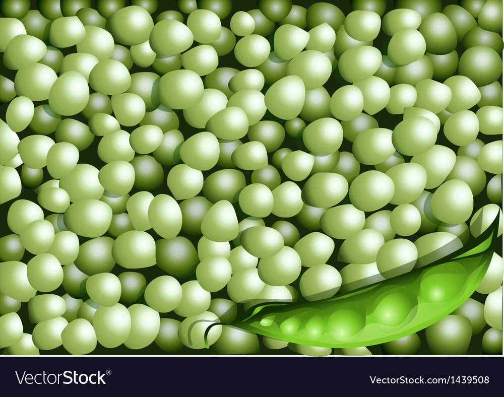 Grüne Erbsen