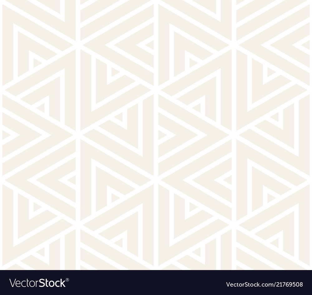 Modern Geometric Repeating Pattern