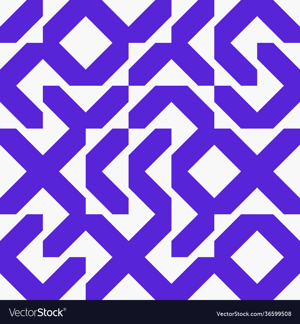 Mosaic abstract pattern design vector image Mosaic abstract pattern design