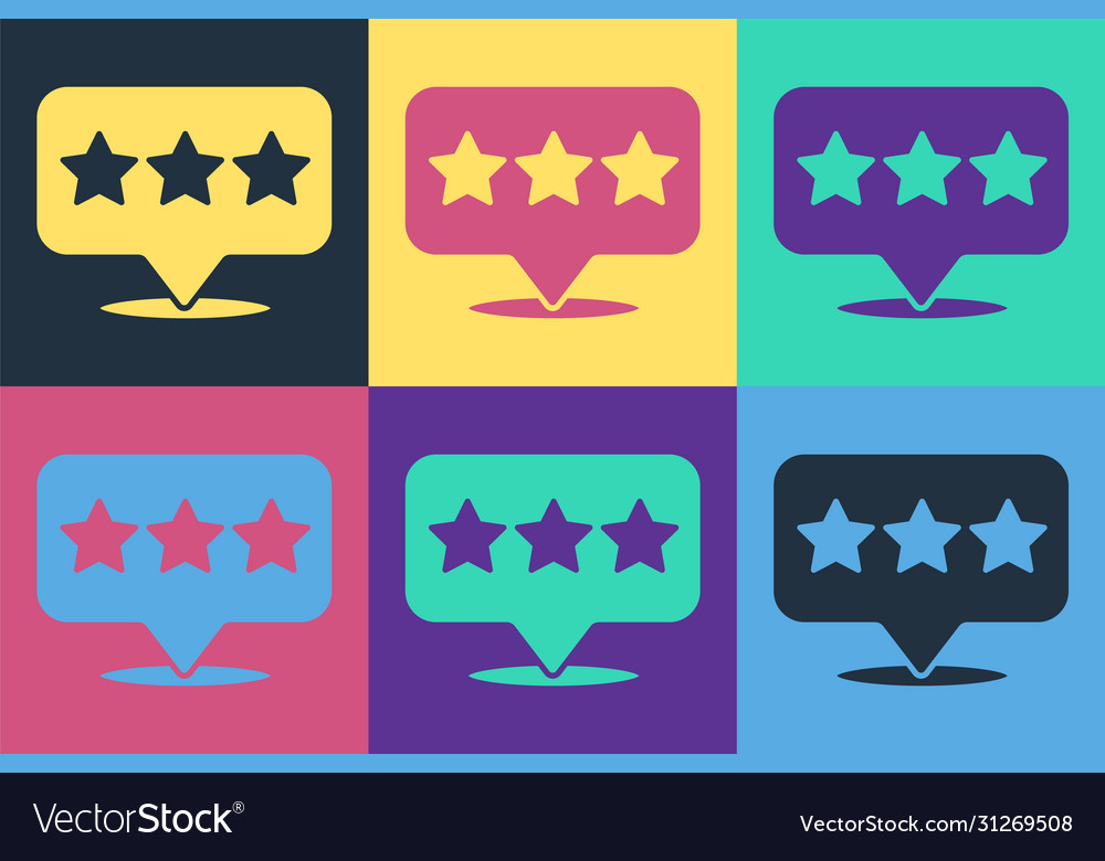 Pop art map pointer with star icon isolated vector image Pop art map pointer with star icon isolated