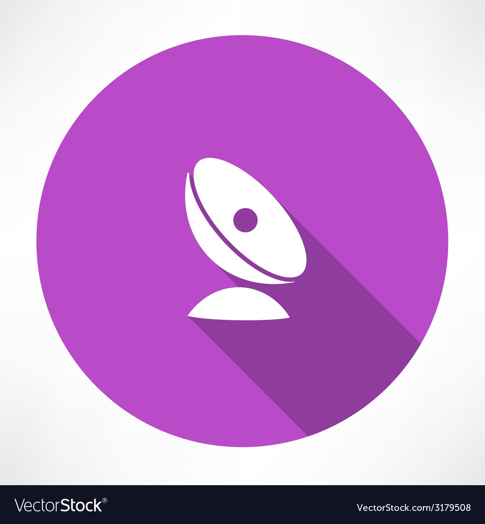 Satellite dish icon