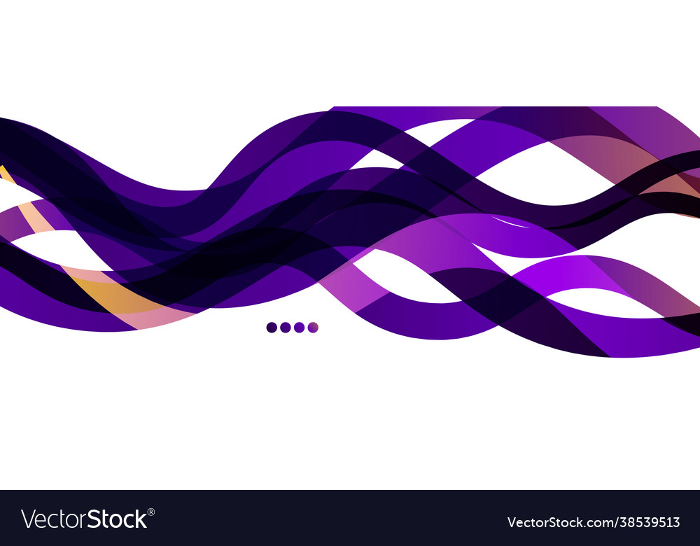 Abstract background - transparent overlapping wavy
