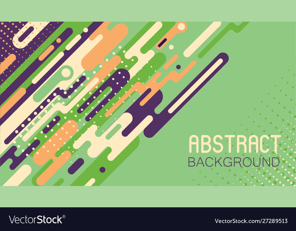 Abstract background with colorful rounded shapes vector image Abstract background with colorful rounded shapes