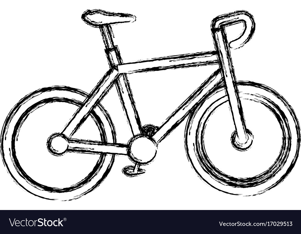 Bicycle race isolated icon Royalty Free Vector Image