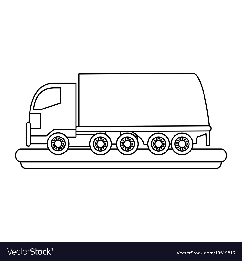 Cargo Truck mit Container