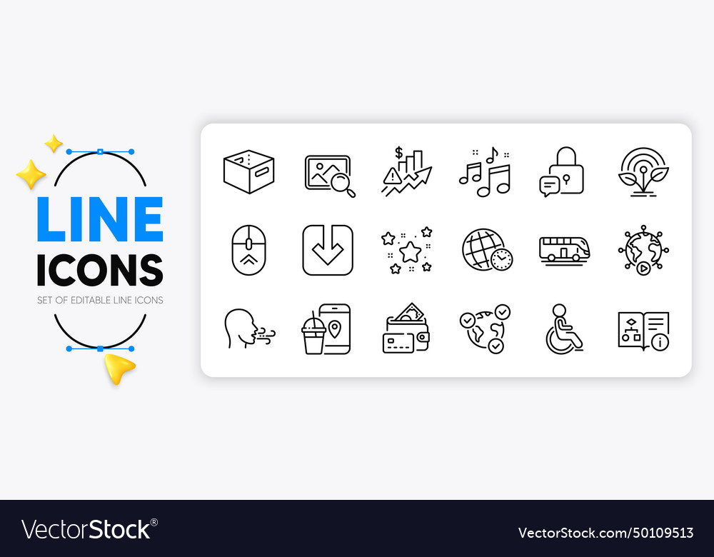 Office box load document and breathing exercise vector image Office box load document and breathing exercise