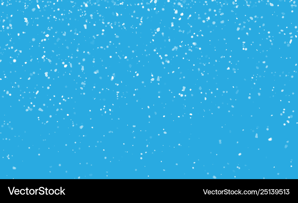 Snowflake on blue background Royalty Free Vector Image