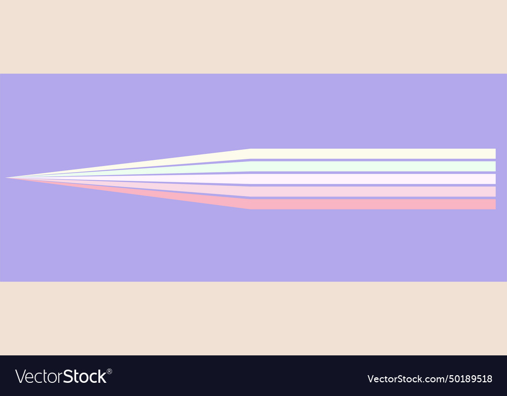 Abstract background of rainbow wavy line design vector image Abstract background of rainbow wavy line design