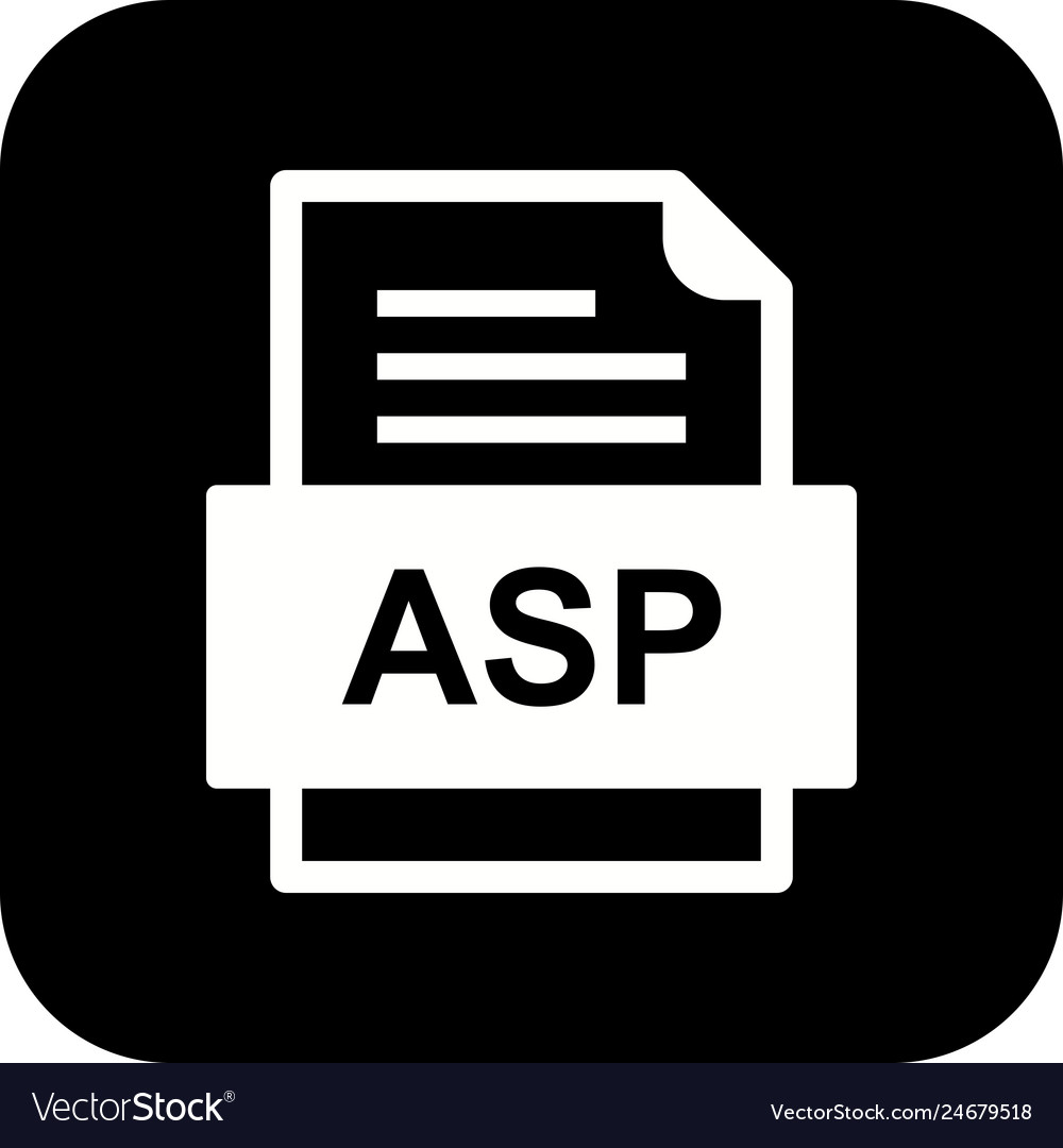 Asp file document icon
