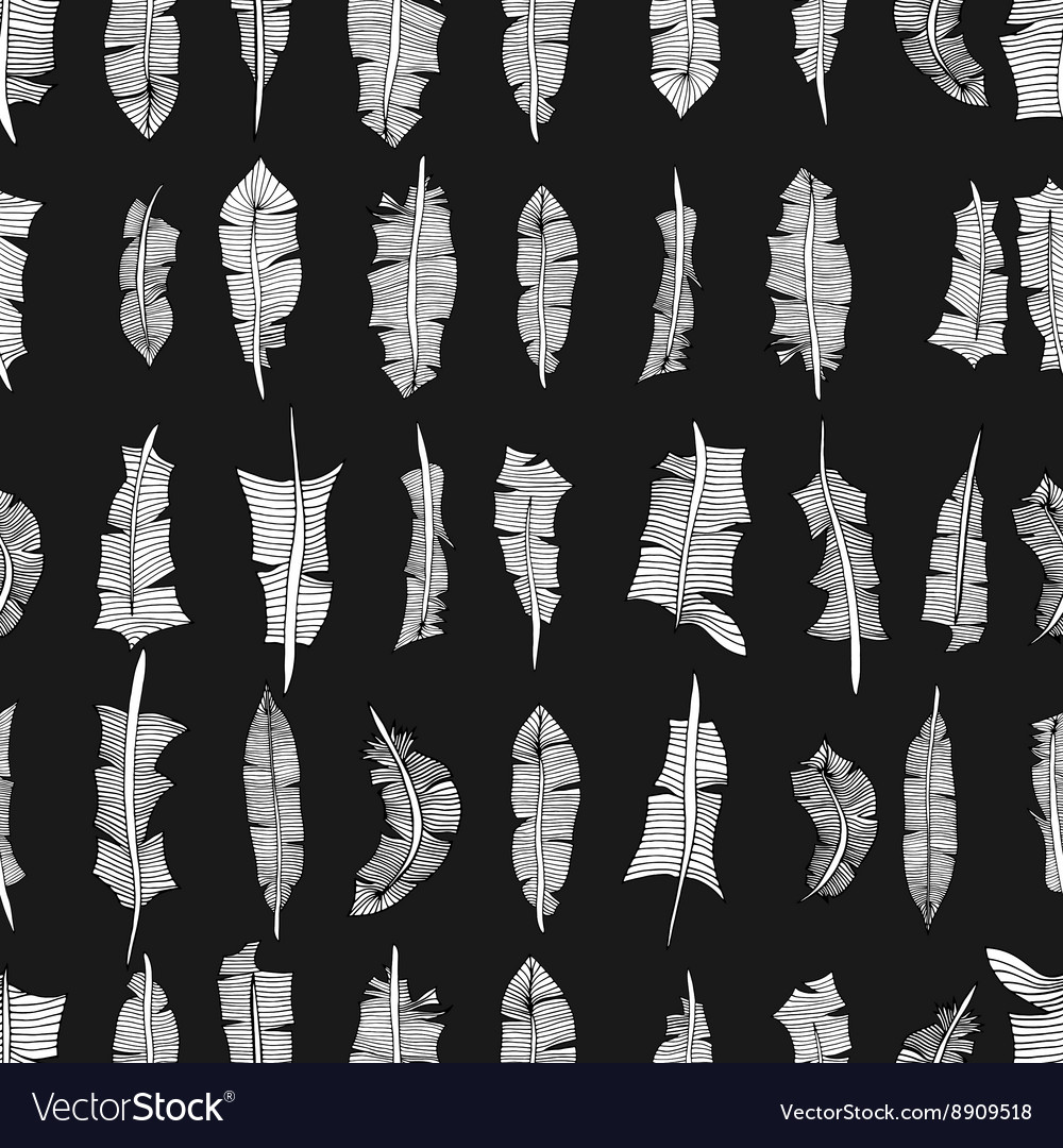 Feathers pattern