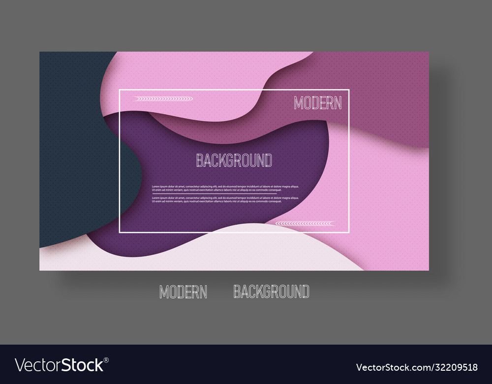 Flat background abstract geometric layout vector image Flat background abstract geometric layout