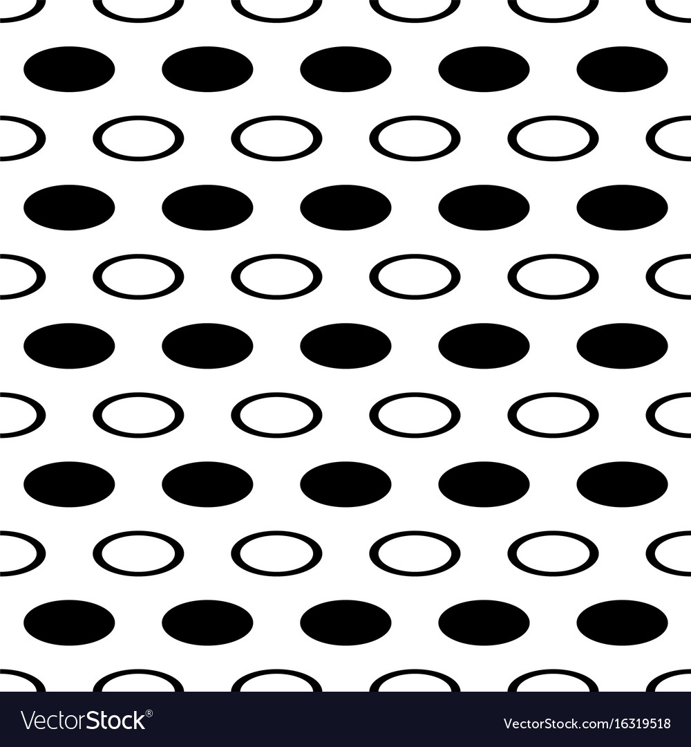 Monochrome repeating geometrical pattern