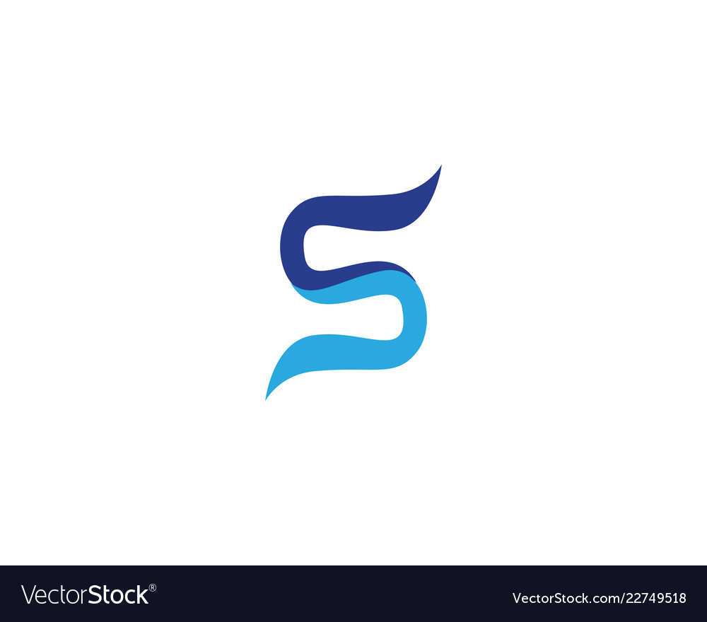 s-logo-business-template-icons-royalty-free-vector-image