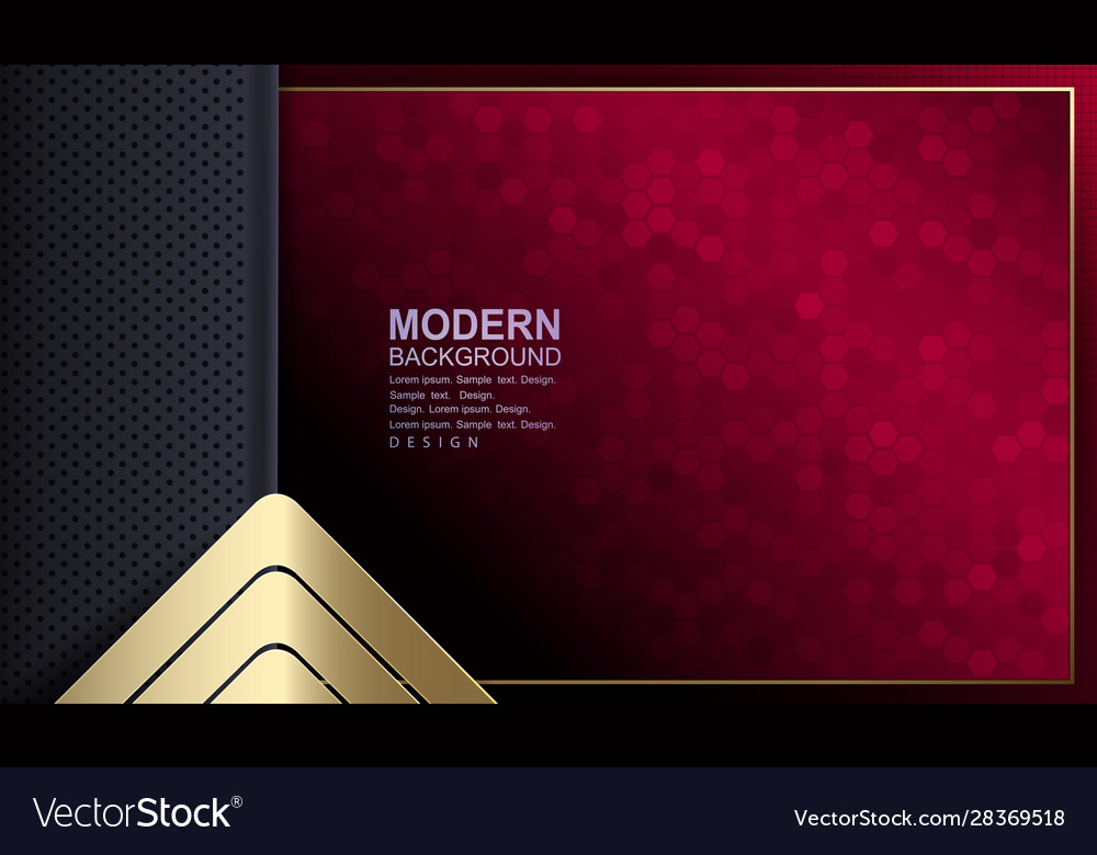Textural red background with mosaic gray frame