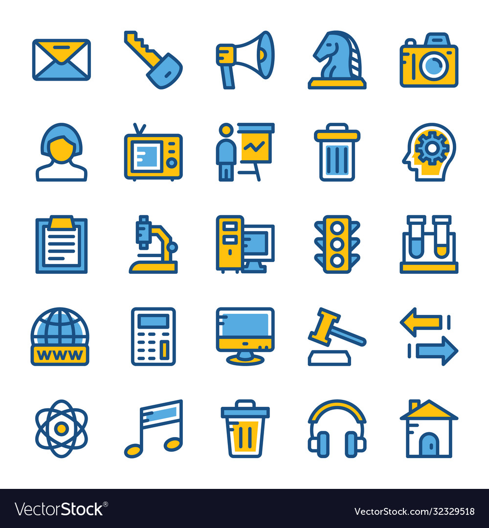 Web and user interface icons 1