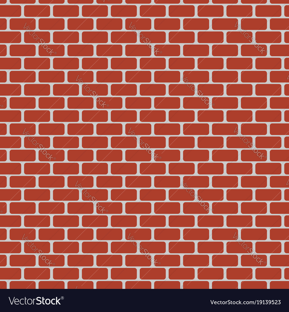 Brick wall seamless pattern