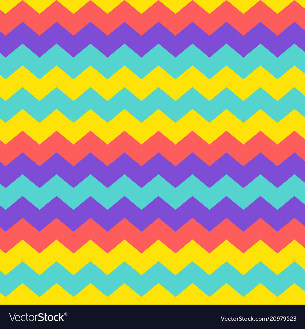 Modern chevron zigzag pattern background vector image Modern chevron zigzag pattern background