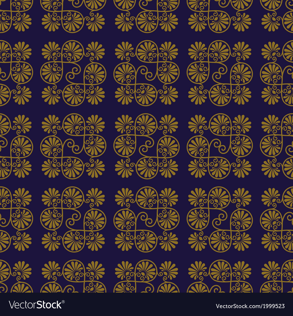 Seamless pattern in eastern style