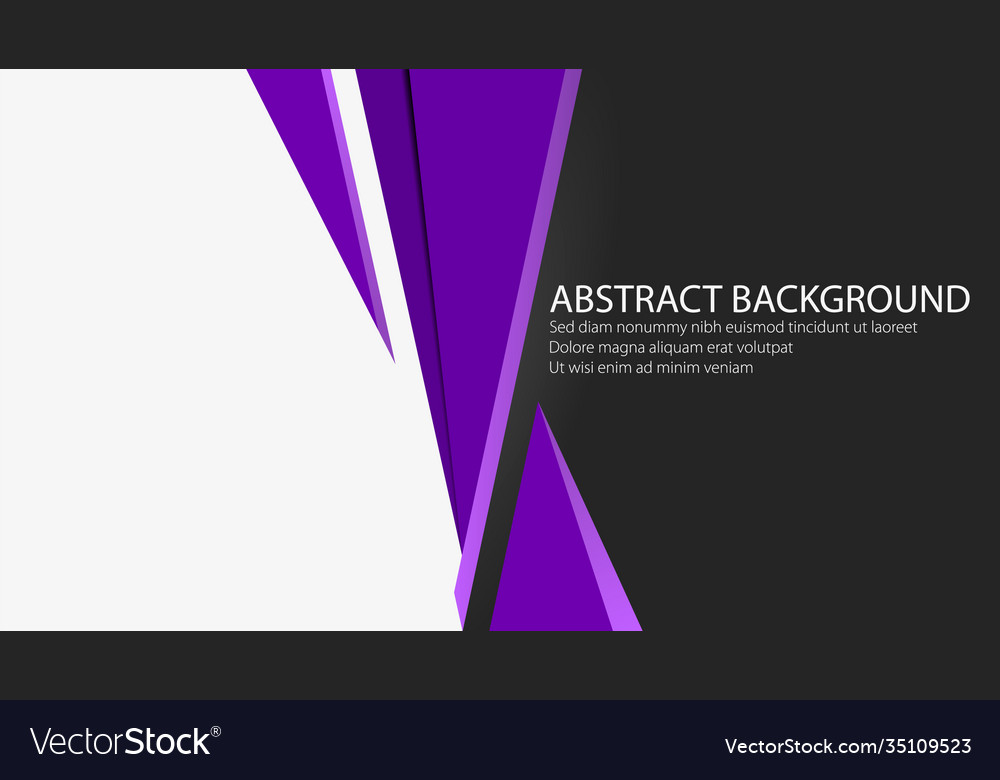 White black background purple center simple shape vector image White black background purple center simple shape