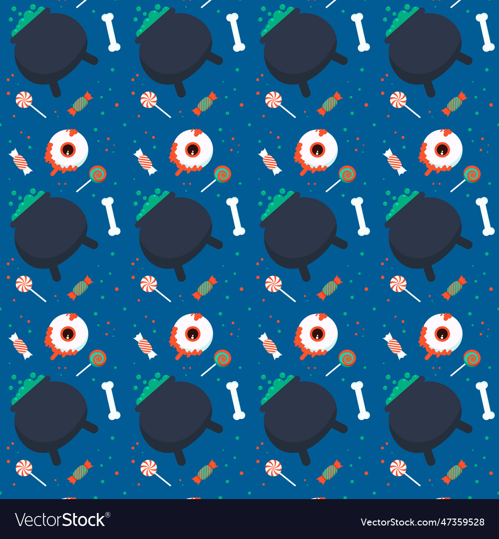 Abstract halloween pattern design background