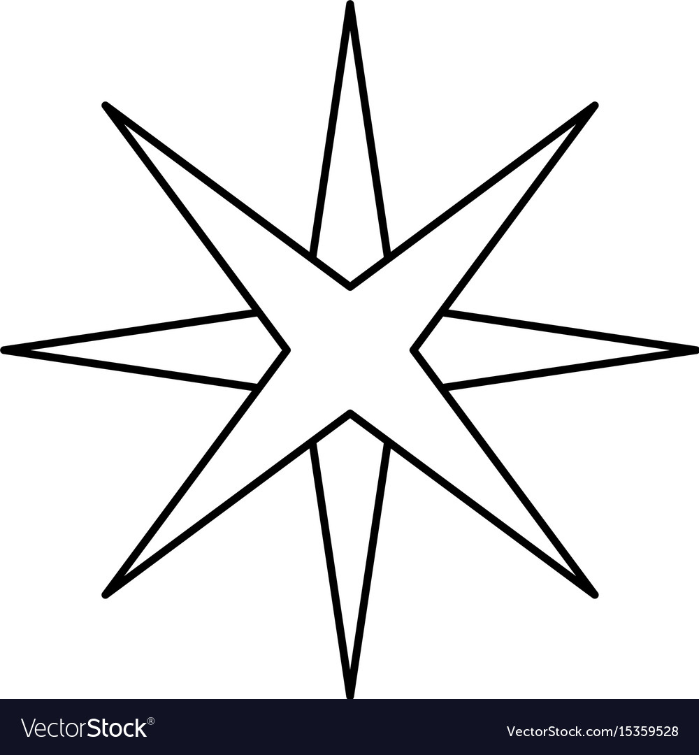 Location star icon Royalty Free Vector Image - VectorStock