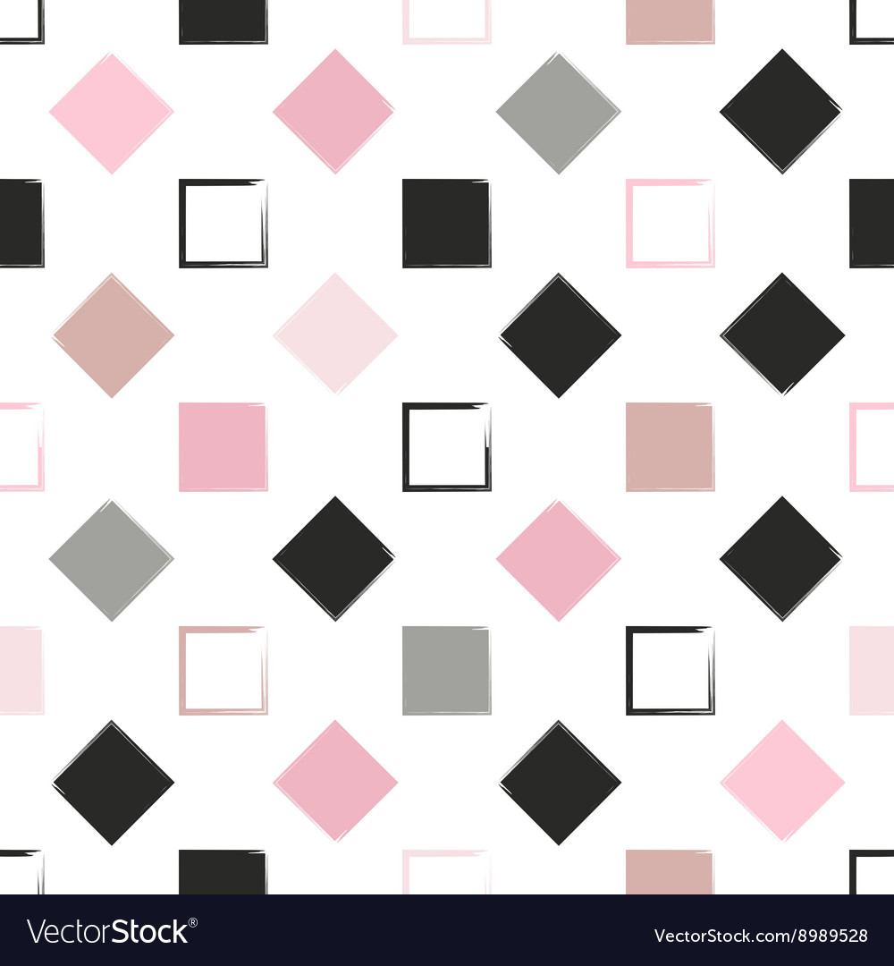 Seamless universal pattern squares and diamonds