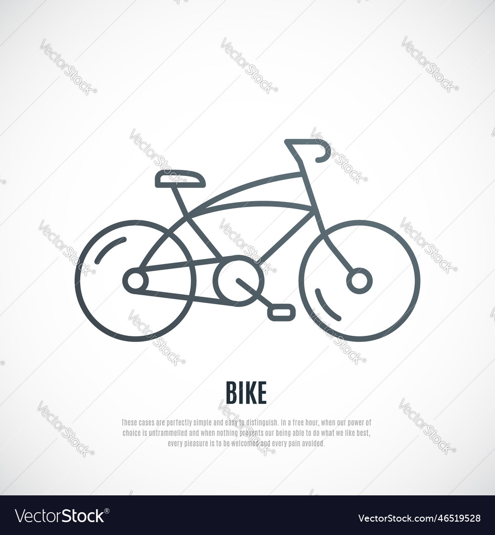 Sport Fahrrad Ikone isoliert auf weißem Hintergrund vector image Sport Fahrrad Ikone isoliert auf weißem Hintergrund