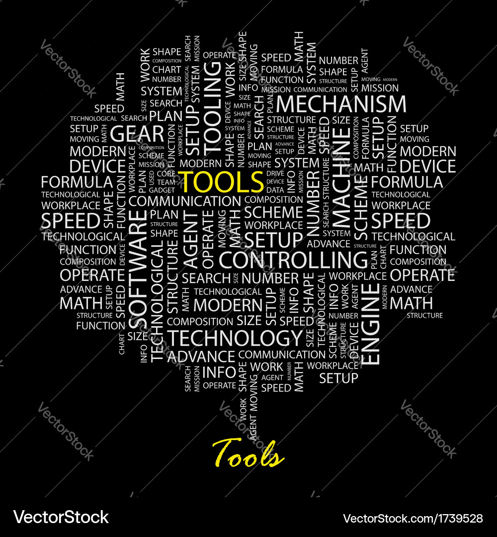 Tools Royalty Free Vector Image - VectorStock