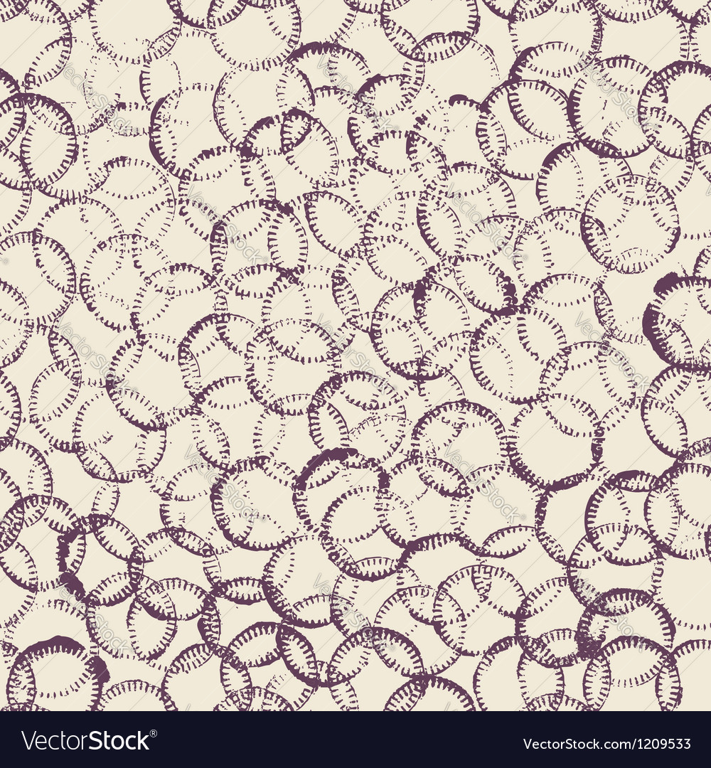 Abstract Round Ornament Pattern