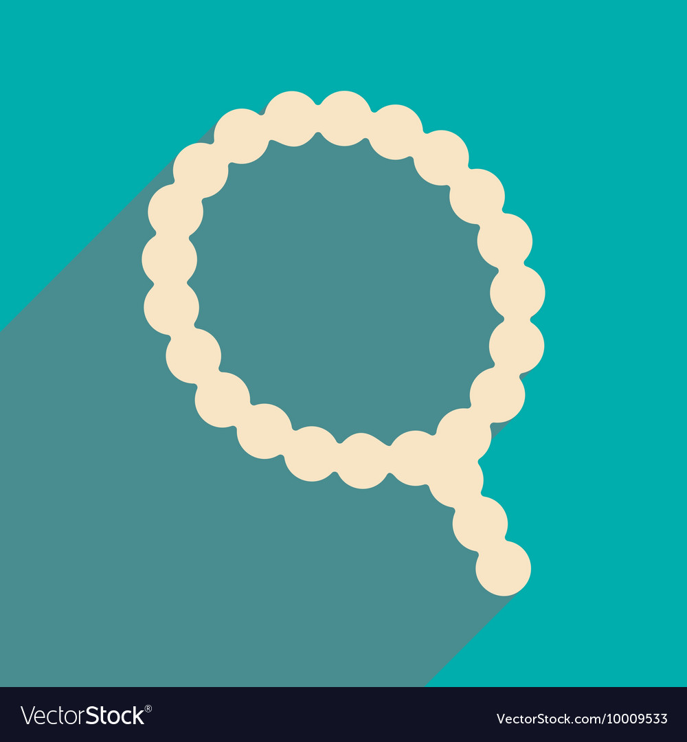 Flat with shadow icon and mobile application