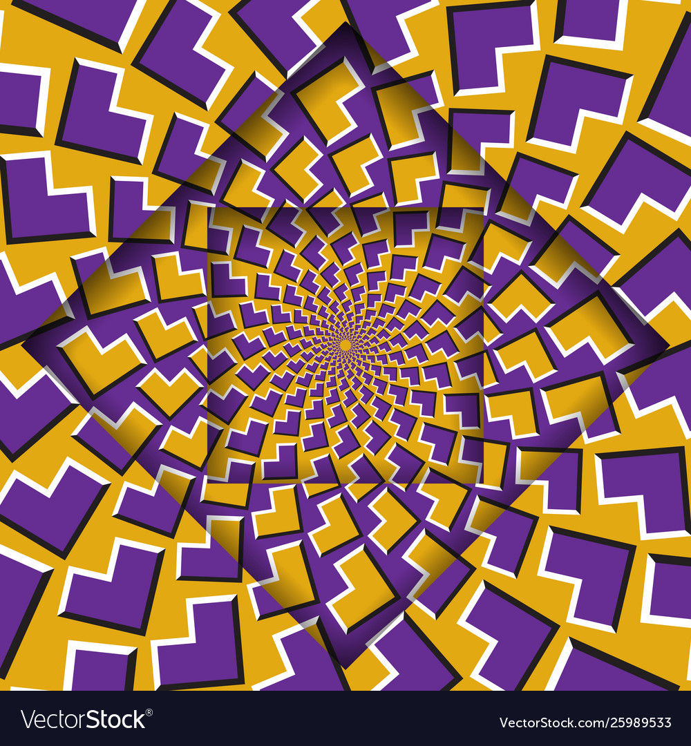 Moving layers with a circular pattern optical vector image Moving layers with a circular pattern optical