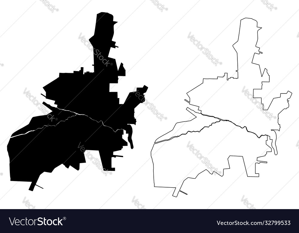 Salta city argentine republic province map Vector Image